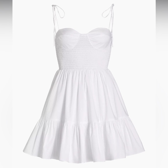 Staud Landry Bustier Mini Dress - Picture 3 of 10